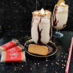 Lotus Biscoff Milkshake A picture of Lotus Biscoff Milkshake.