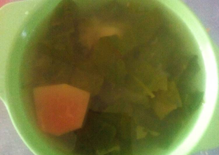 Resep Sayur rebus asam 3 bahan, Menggugah Selera