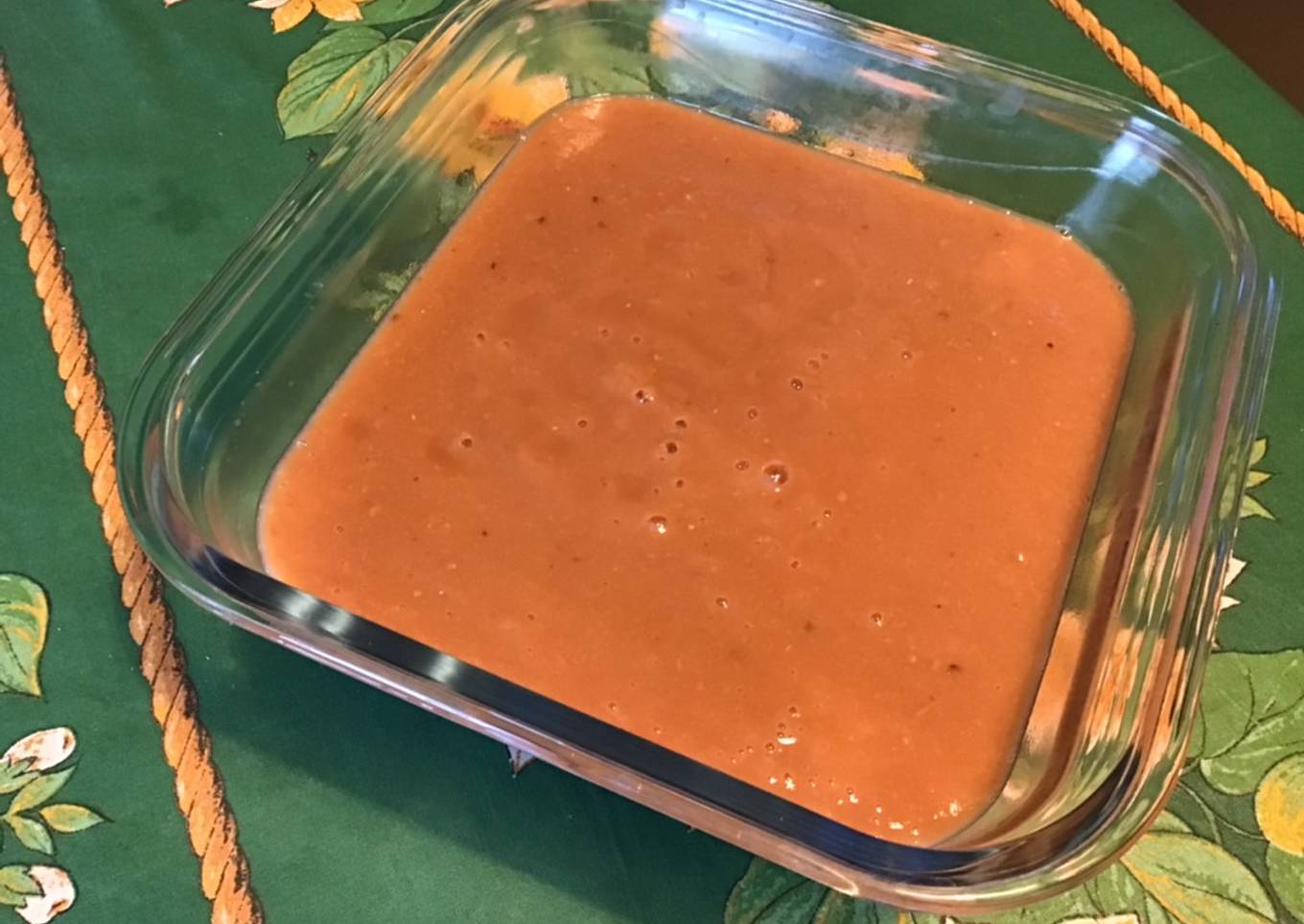 Compote de raisins, pommes et prunes