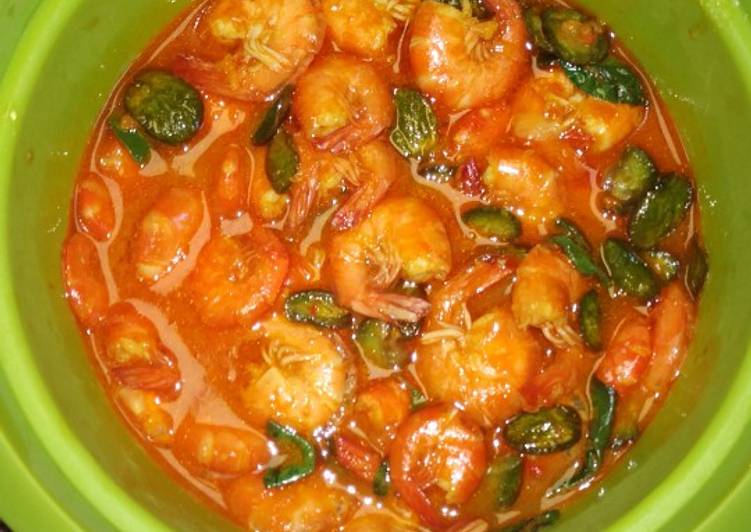 Resep Udang pete balado yang Menggugah Selera
