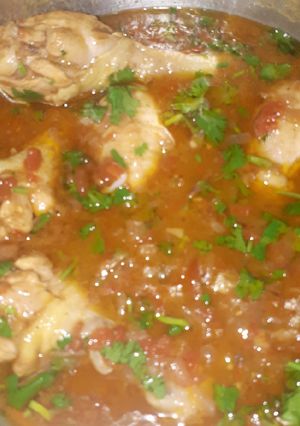 A picture of Masala drumsticks.