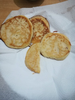 A picture of Rice flour mini pancakes.