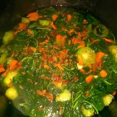 A picture of Sayur bening (magic com).