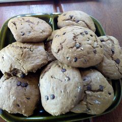 A picture of Chocolate chip cookies.