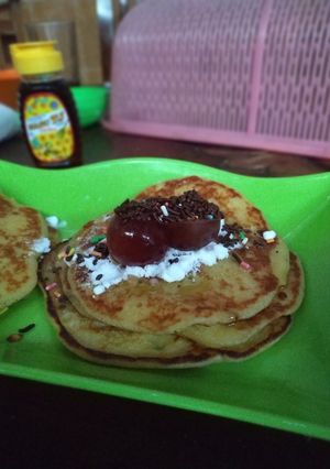 Foto resep Pancake Topping