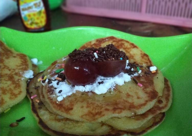 Langkah Mudah untuk Membuat Pancake Topping, Lezat