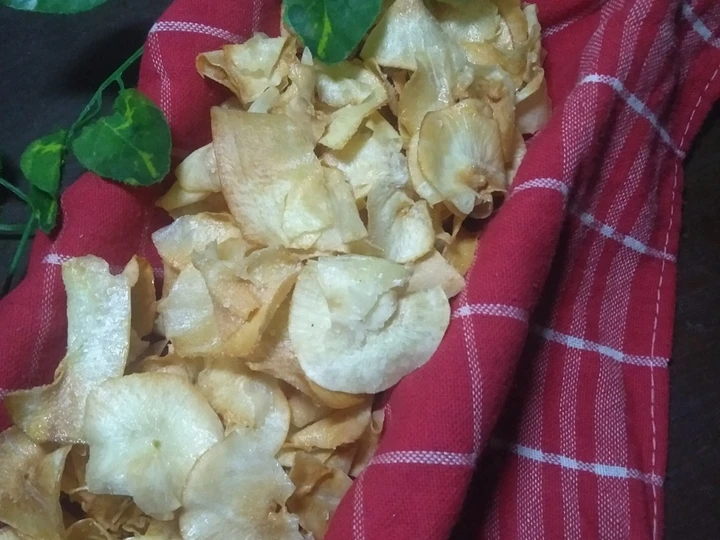Langkah Mudah untuk Membikin Resep Kripik singkong yang Bisa Manjain Lidah Anti Ribet, Uenak Banget