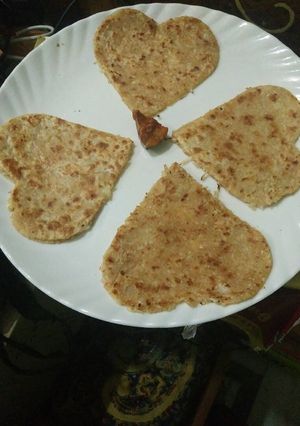 A picture of Healthy tasty stuffed parantha.