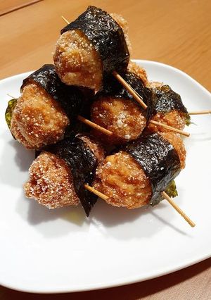 海苔炸肉餅 的食譜成品照片