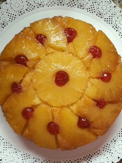 Una foto de Torta invertida de ananá
