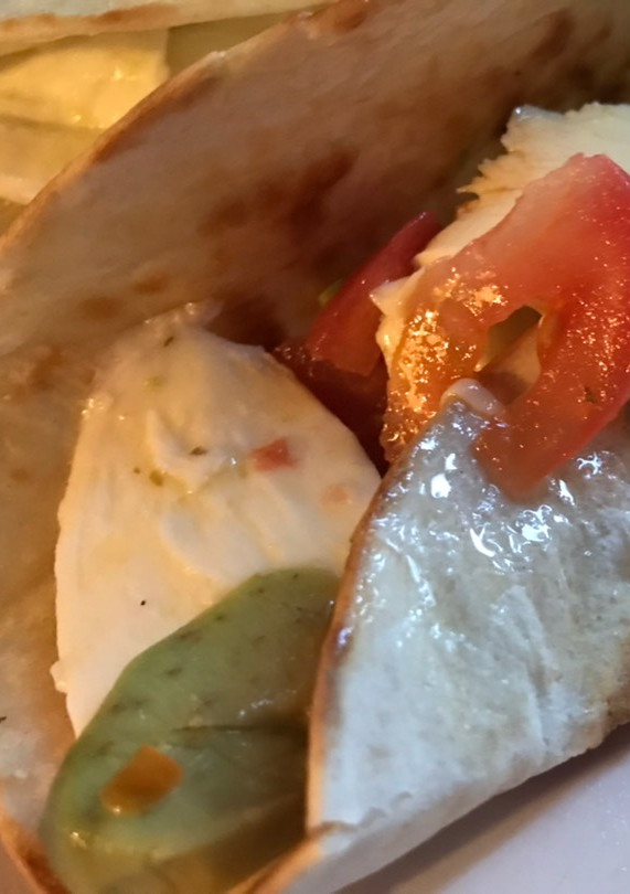 Una foto de Wraps vegetarianos