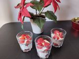 Verrines aux fraises et crème mascarpone 🍓🍓