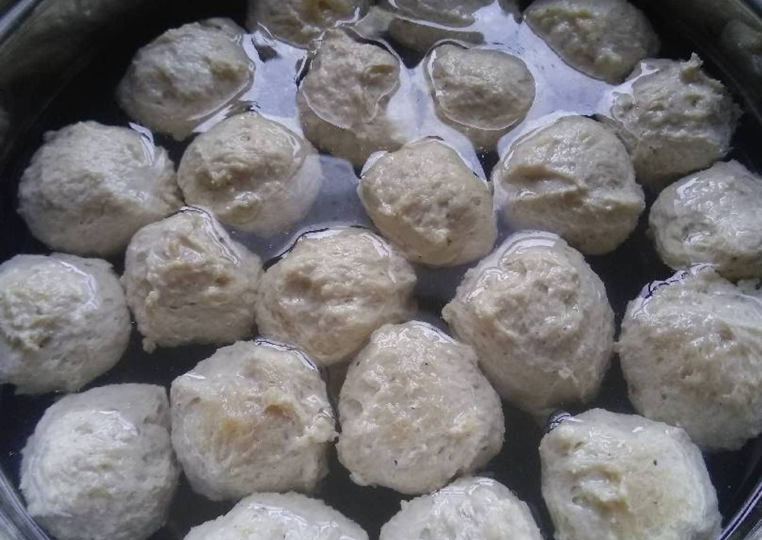 Resep Bakso ayam mentol dan kenyal (low carb/keto/ketogenic) oleh