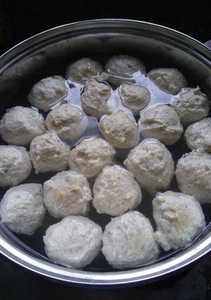 Foto resep Bakso ayam mentol dan kenyal (low carb/keto/ketogenic)