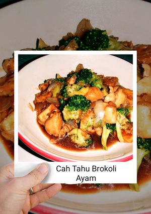 Foto resep Cah Tahu Brokoli Ayam