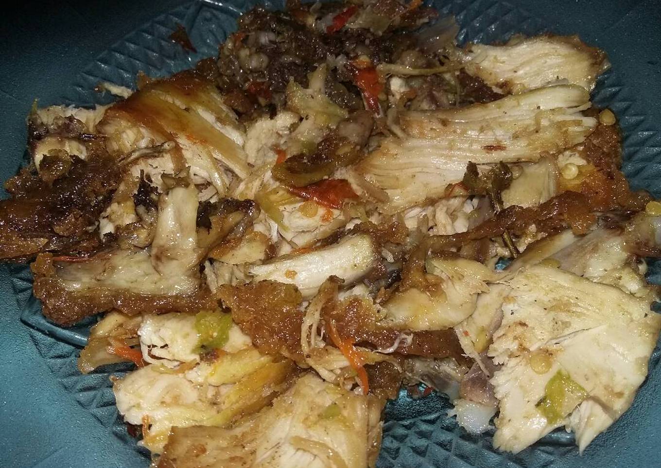 Ayam geprek sambal goreng