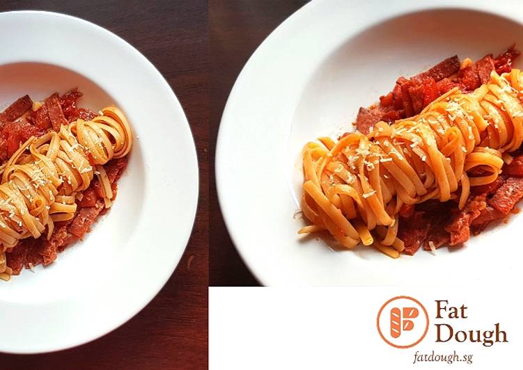 Recipe of Ultimate Linguine all&#39;Amatriciana