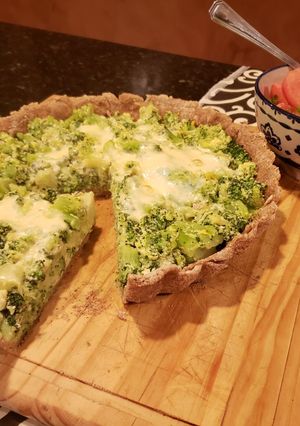 Una foto de Tarta de masa integral