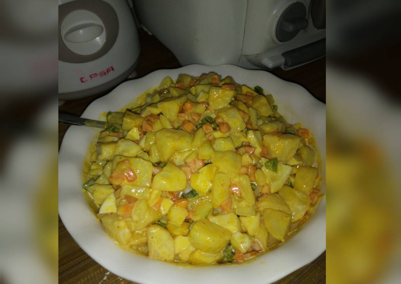 Savory potato sauce