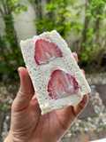 แซนด์วิชครีมสดสตรอว์เบอร์รี่คีโต🍓🥪/Sandwich Strawberry Cream Cheese Keto
