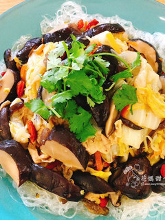 粉絲白菜魯(素食年菜) 的食譜成品照片