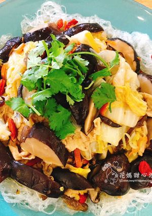 粉絲白菜魯(素食年菜) 的食譜成品照片
