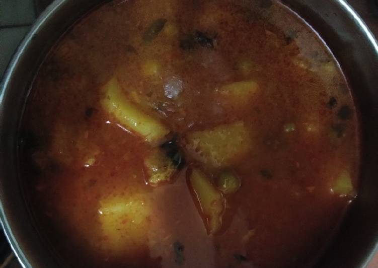 Recipe of Award-winning Soya bean matar Aloo