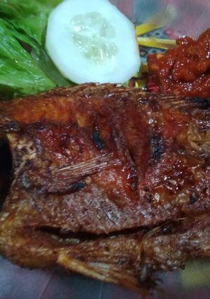 Foto resep Nila bakar sambel tomat