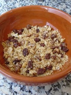 Una foto de Avena tostada con frutas