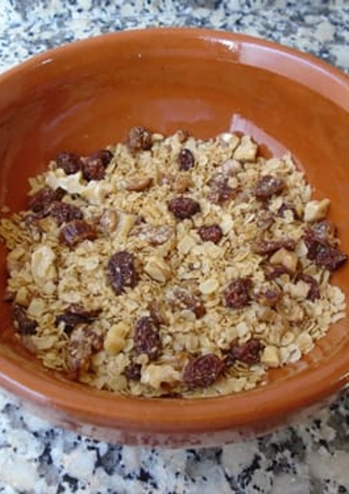 Una foto de Avena tostada con frutas