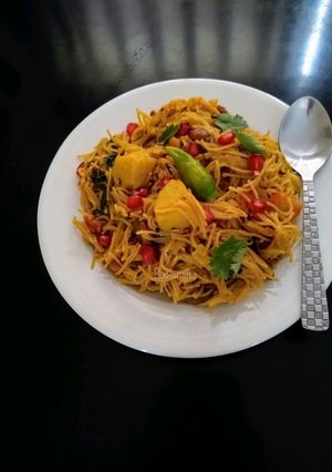 A picture of Semiya Upma.