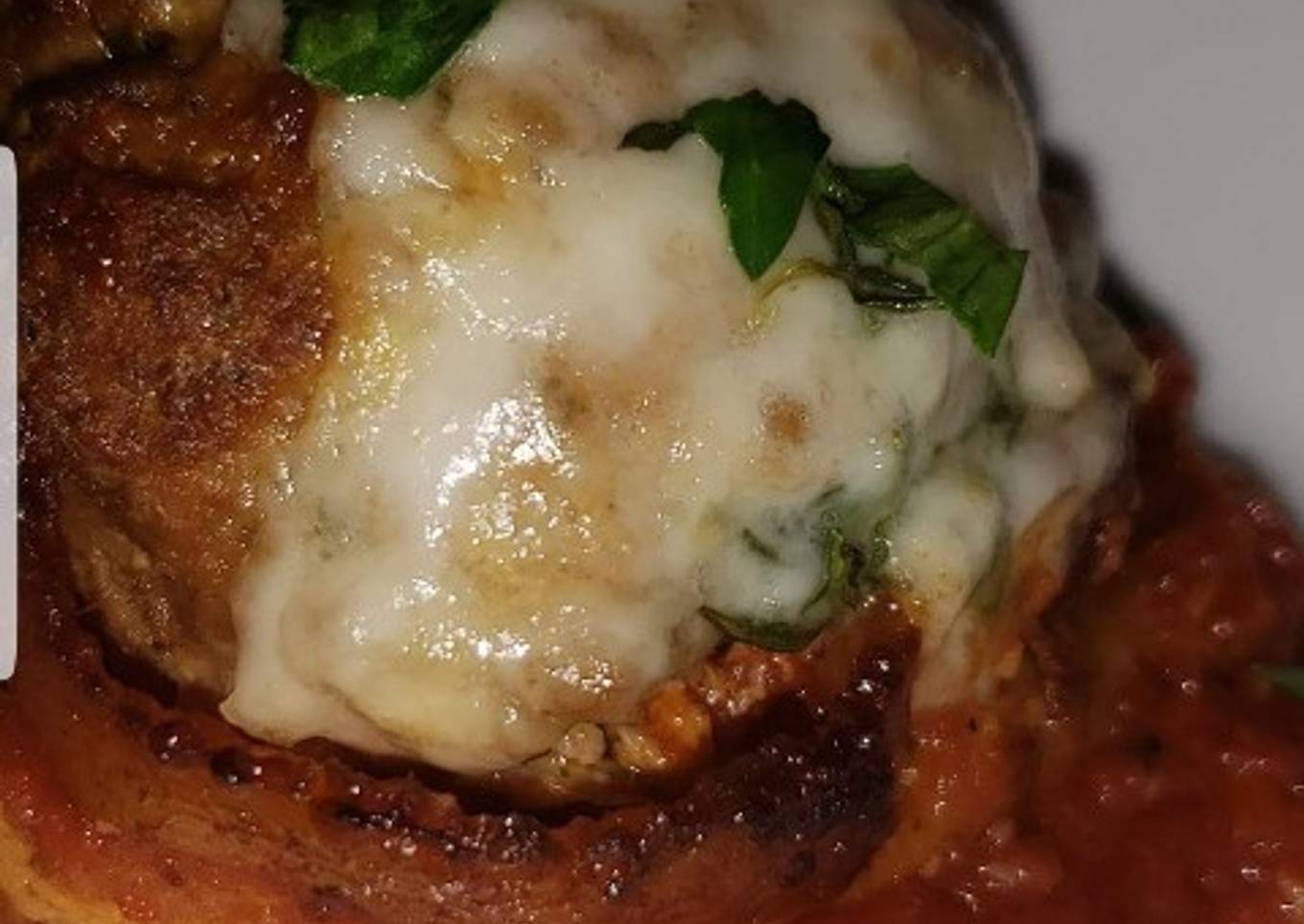 Small bread wrapped in bacon