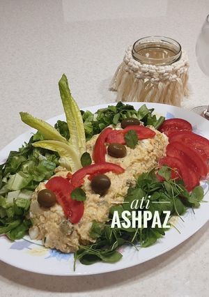 عکسی از دستور سالاد الویه