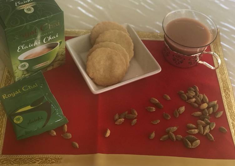 Step-by-Step Guide to Prepare Any-night-of-the-week Royal Chai cardamom flavour Biscuits