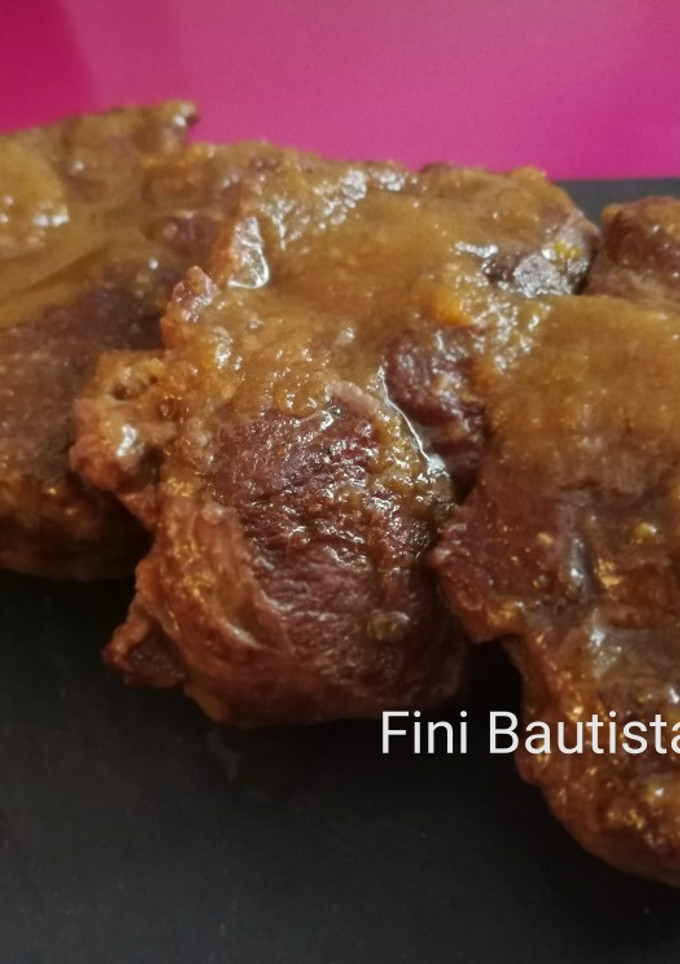 Una foto de Carrillera en salsa