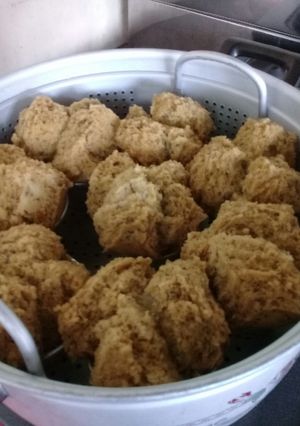 Foto resep Bolu pisang mekar kukus