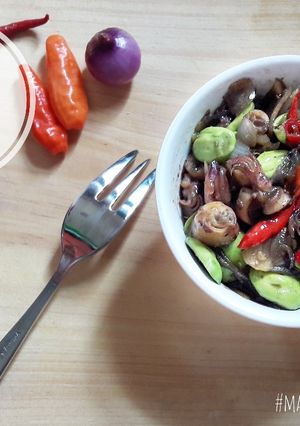 Foto resep Oseng / Tumis Pete Cumi Asin