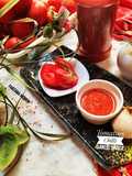 Tomatoes chilli garlic sauce