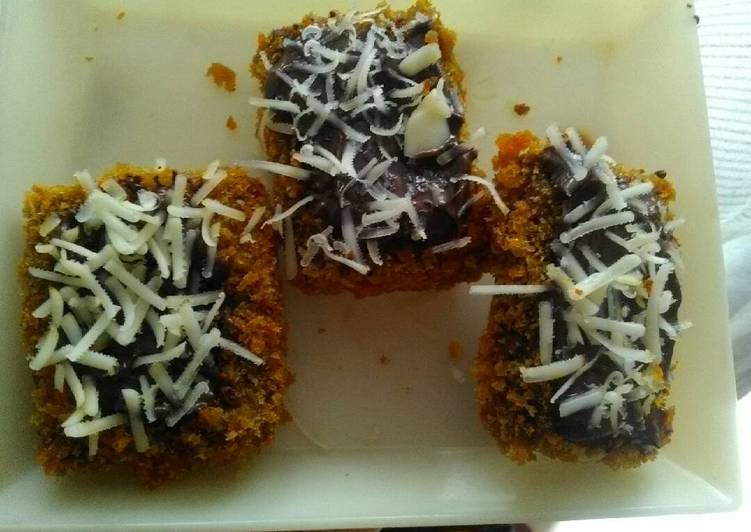 Nugget pisang coklat