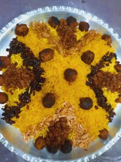 عکسی از دستور رشته پلو