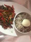 Garau garau&Steak stir fry