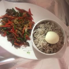 A picture of Garau garau&Steak stir fry.