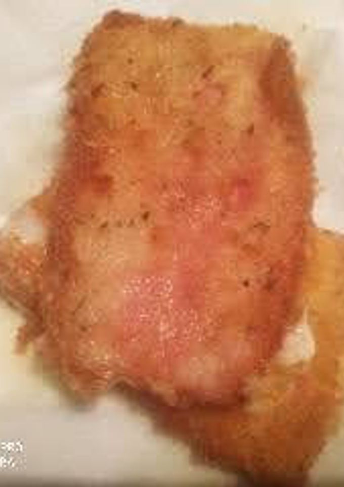 Una foto de San jacobo de bacon y queso