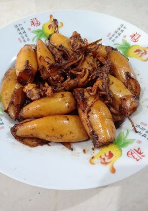 Foto resep Sotong goreng asam jawa