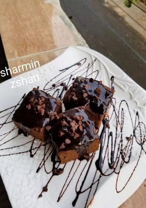 A picture of Fudge mocha brownies.