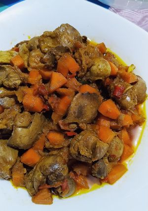 Foto resep Hati Ampela Wortel