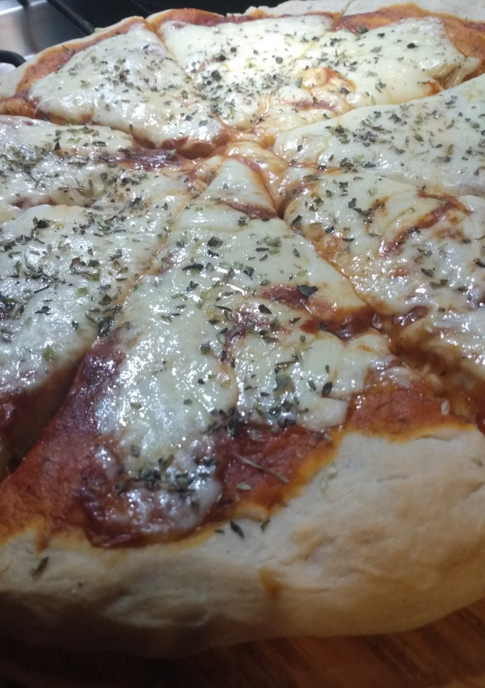 Una foto de Pizza casera