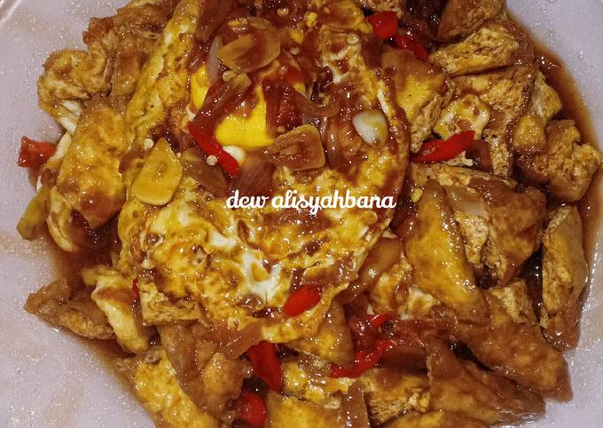 Panduan Masakan Resep Telur dan tahu gongso Semarang