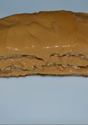 Una foto de Tarta de dulce de leche