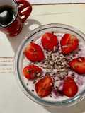 Overnight porridge 🍓